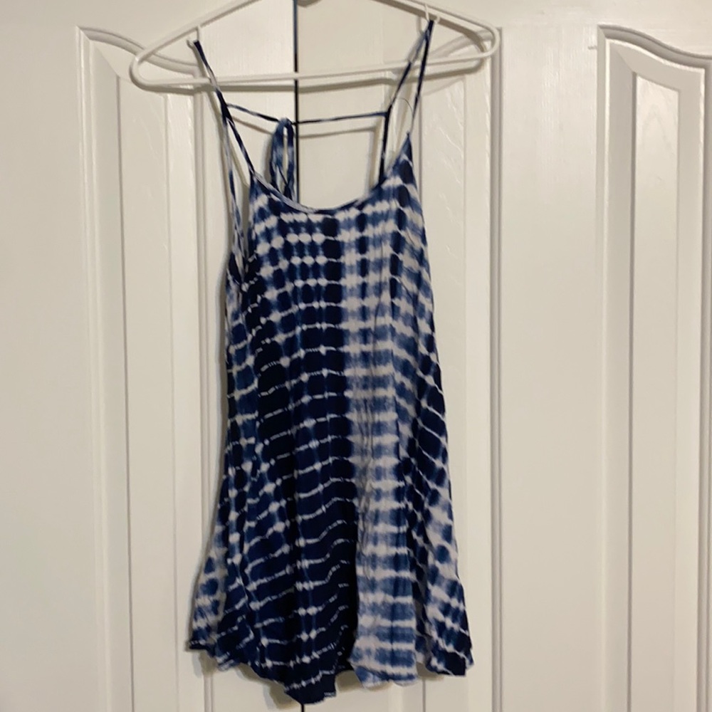 Tie-dye tunic tank